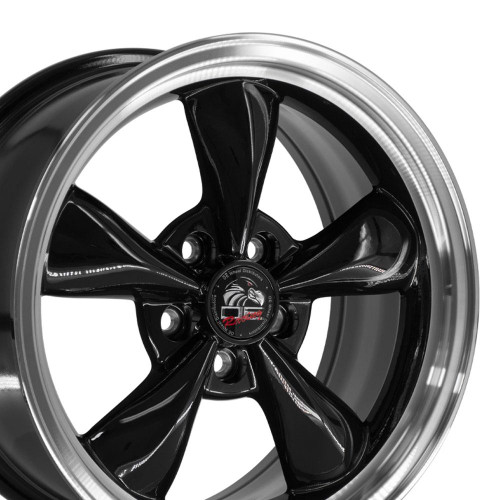OE Wheels FR01 17x8 5x114.3 29.5et Gloss Black Machined Lip Wheel