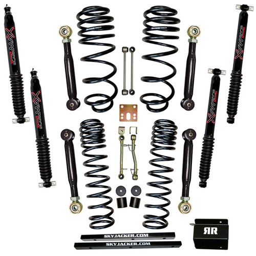 Skyjacker 2.5In 97-02 TJ VALVE FLEX KIT - TJ251K-SVX-B Photo - Primary