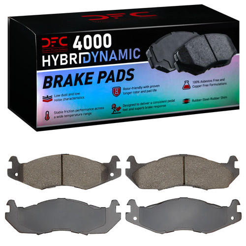 DFC 82-92 Jeep Wrangler Front 4000 Hybridynamic Brake Pads - 4000-0203-00 Photo - Primary