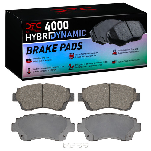 DFC 90-03 Toyota Sienna Front 4000 Hybridynamic Brake Pads - 4000-0476-00 Photo - Primary