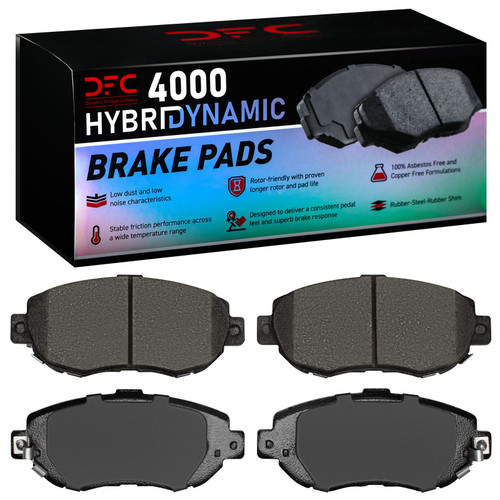 DFC 93-10 Toyota Supra Front 4000 Hybridynamic Brake Pads - 4000-0619-00 Photo - Primary