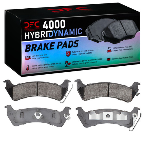 DFC 93-98 Jeep Grand Cherokee Rear 4000 Hybridynamic Brake Pads - 4000-0666-00 Photo - Primary