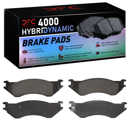 DFC 97-04 Lincoln Navigator Front 4000 Hybridynamic Brake Pads - 4000-0702-00 Photo - Primary