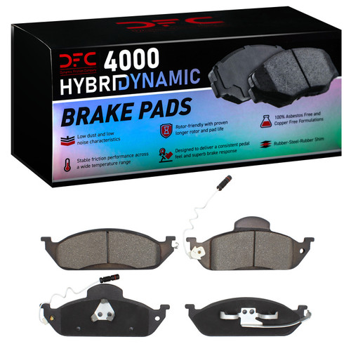DFC 98-05 Mercedes-Benz Ml430 Front 4000 Hybridynamic Brake Pads - 4000-0760-00 Photo - Primary