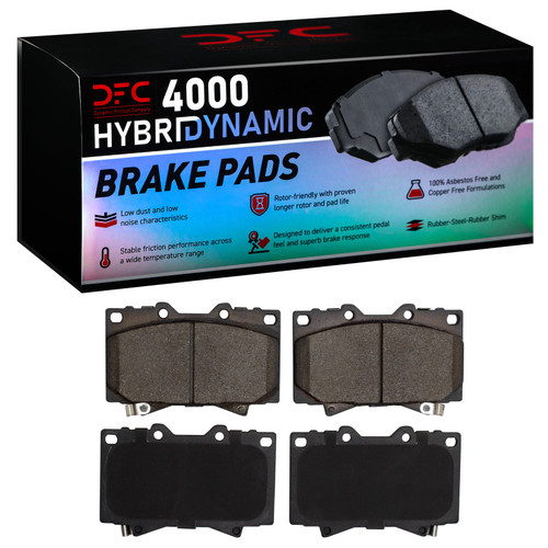 DFC 98-07 Toyota Land Cruiser Front 4000 Hybridynamic Brake Pads - 4000-0772-00 Photo - Primary