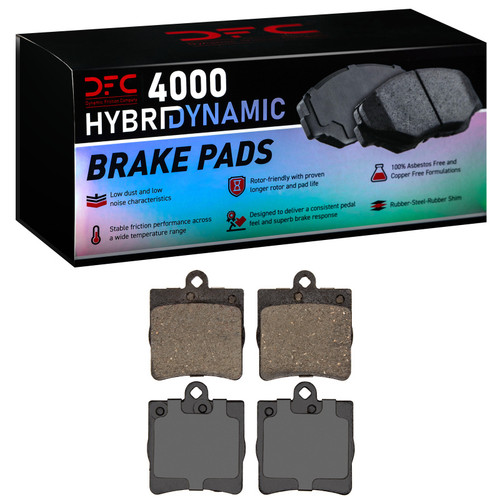 DFC 96-15 Mercedes-Benz SLK320 Rear 4000 Hybridynamic Brake Pads - 4000-0779-00 Photo - Primary
