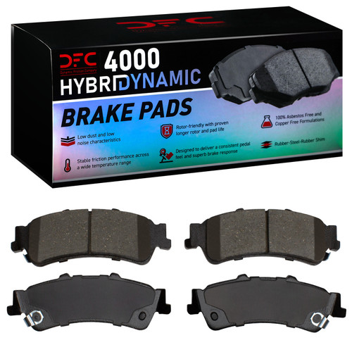 DFC 99-11 GMC Yukon XL 1500 Rear 4000 Hybridynamic Brake Pads - 4000-0792-00 Photo - Primary