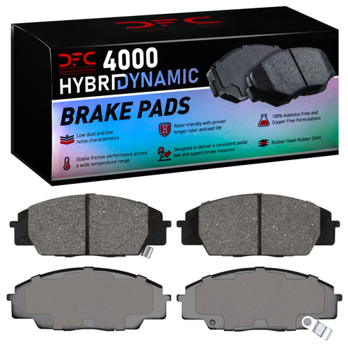 DFC 00-11 Honda S2000 Front 4000 Hybridynamic Brake Pads - 4000-0829-00 Photo - Primary