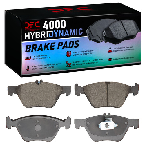 DFC 04-09 Mercedes-Benz E350 Front 4000 Hybridynamic Brake Pads - 4000-0853-10 Photo - Primary