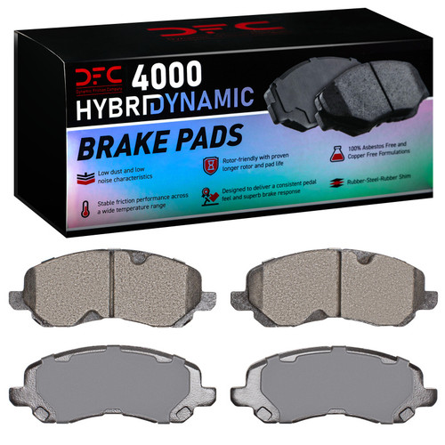 DFC 00-26 Mitsubishi Rvr (Canada) Front 4000 Hybridynamic Brake Pads - 4000-0866-00 Photo - Primary