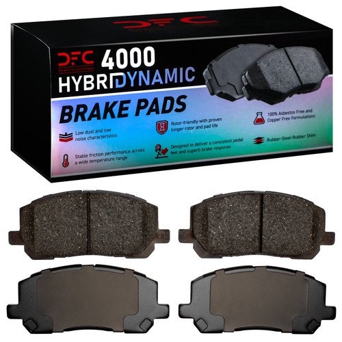 DFC 01-07 Toyota Highlander Hybrid Front 4000 Hybridynamic Brake Pads - 4000-0884-00 Photo - Primary