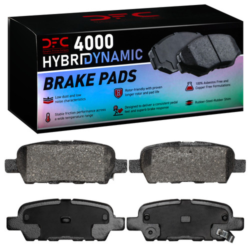 DFC 02-26 Suzuki Grand Vitara (Mexico) Rear 4000 Hybridynamic Brake Pads - 4000-0905-00 Photo - Primary