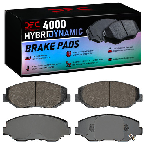 DFC 02-21 Honda Pilot Front 4000 Hybridynamic Brake Pads - 4000-0914-00 Photo - Primary