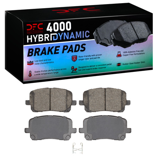 DFC 03-08 Toyota Matrix Front 4000 Hybridynamic Brake Pads - 4000-0923-00 Photo - Primary