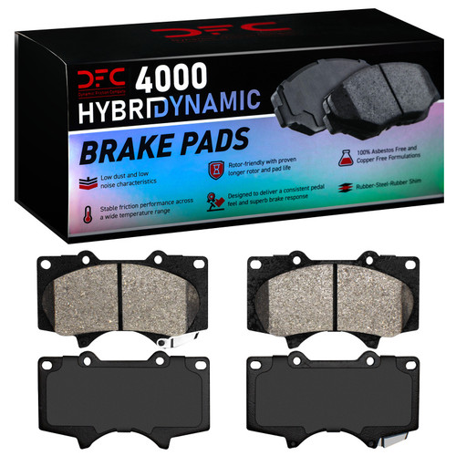 DFC 00-26 Toyota Tundra Front 4000 Hybridynamic Brake Pads - 4000-0976-00 Photo - Primary