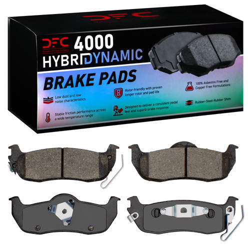 DFC 04-15 Nissan Titan Rear 4000 Hybridynamic Brake Pads - 4000-1041-00 Photo - Primary