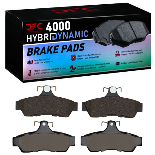 DFC 05-06 Pontiac GTO Rear 4000 Hybridynamic Brake Pads - 4000-1048-10 Photo - Primary