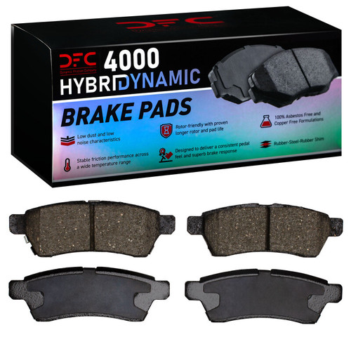 DFC 05-26 Suzuki Equator Rear 4000 Hybridynamic Brake Pads - 4000-1100-00 Photo - Primary