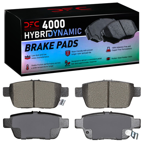 DFC 06-14 Honda Ridgeline Rear 4000 Hybridynamic Brake Pads - 4000-1103-00 Photo - Primary