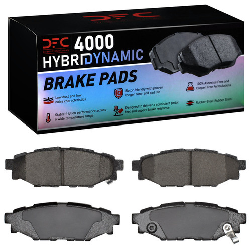 DFC 05-23 Subaru Xv Crosstrek Rear 4000 Hybridynamic Brake Pads - 4000-1114-00 Photo - Primary