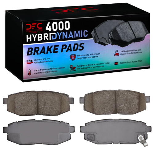 DFC 06-26 Toyota Gr86 Rear 4000 Hybridynamic Brake Pads - 4000-1124-00 Photo - Primary