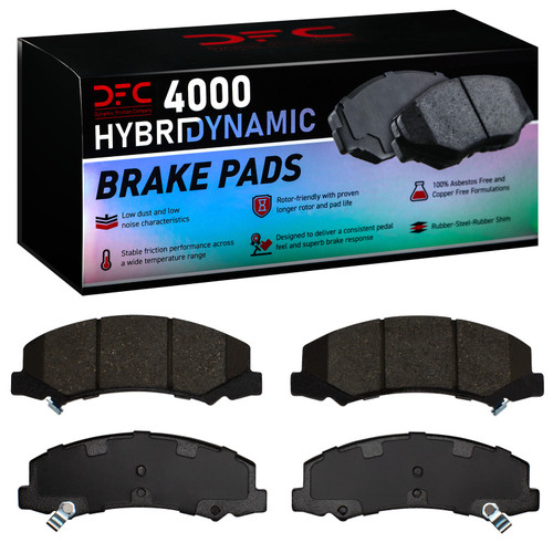 DFC 06-16 Chevrolet Monte Carlo Front 4000 Hybridynamic Brake Pads - 4000-1159-00 Photo - Primary