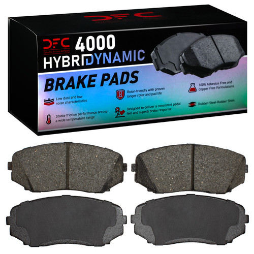 DFC 07-25 Mazda Cx-9 Front 4000 Hybridynamic Brake Pads - 4000-1258-00 Photo - Primary