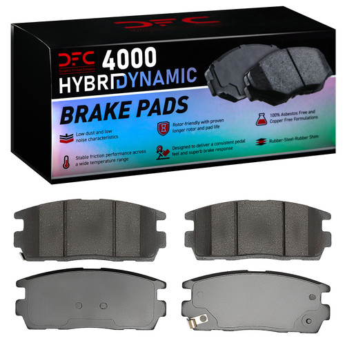 DFC 07-17 Suzuki XL-7 Rear 4000 Hybridynamic Brake Pads - 4000-1275-00 Photo - Primary