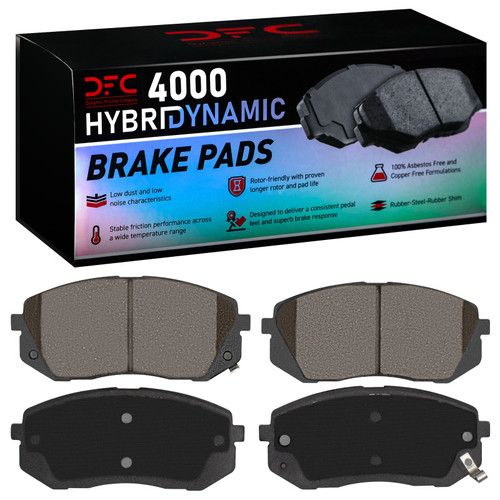 DFC 07-17 Kia Sportage Front 4000 Hybridynamic Brake Pads - 4000-1295-00 Photo - Primary