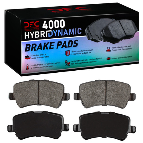 DFC 07-18 Volvo XC70 Rear 4000 Hybridynamic Brake Pads - 4000-1307-00 Photo - Primary