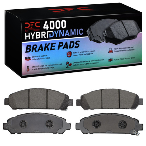 DFC 09-15 Toyota Venza Front 4000 Hybridynamic Brake Pads - 4000-1401-00 Photo - Primary