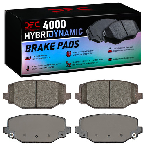 DFC 12-20 Volkswagen Routan Rear 4000 Hybridynamic Brake Pads - 4000-1596-00 Photo - Primary