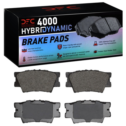 DFC 06-24 Toyota Rav4 Hybrid Rear 4000 Hybridynamic Brake Pads - 4000-1632-00 Photo - Primary