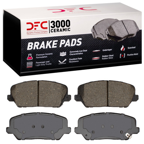 DFC 14-18 Kia Forte5 Front 4000 Hybridynamic Brake Pads - 4000-1735-00 Photo - Primary