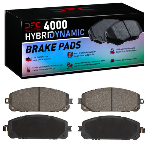 DFC 14-23 Jeep Cherokee Front 4000 Hybridynamic Brake Pads - 4000-1843-00 Photo - Primary