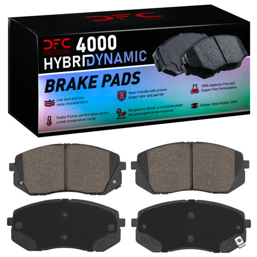 DFC 16-26 Kia Soul EV Front 4000 Hybridynamic Brake Pads - 4000-1855-00 Photo - Primary