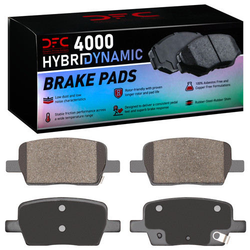 DFC 16-24 GMC Acadia Rear 4000 Hybridynamic Brake Pads - 4000-1914-00 Photo - Primary