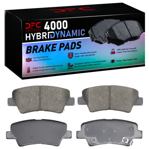 DFC 17-25 Kia Sportage Rear 4000 Hybridynamic Brake Pads - 4000-2098-00 Photo - Primary