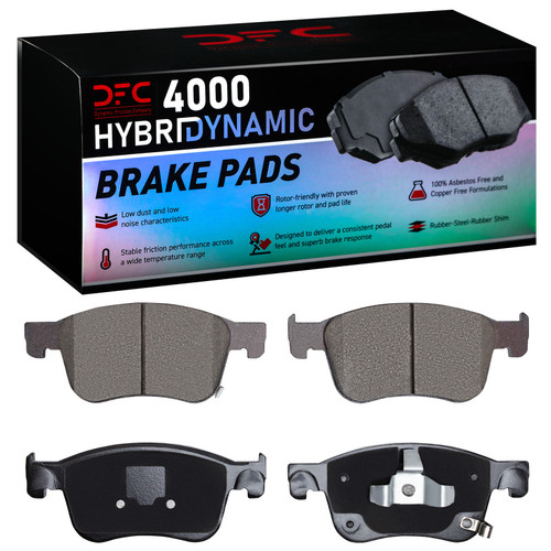 DFC 18-26 Honda Civic Sedan Front 4000 Hybridynamic Brake Pads - 4000-2115-00 Photo - Primary