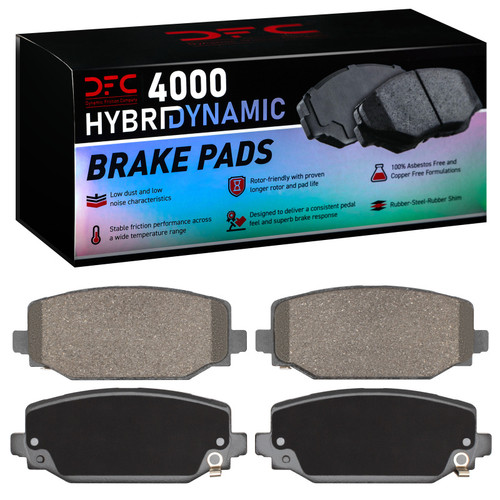 DFC 21-25 Jeep Grand Cherokee L Rear 4000 Hybridynamic Brake Pads - 4000-2411-00 Photo - Primary