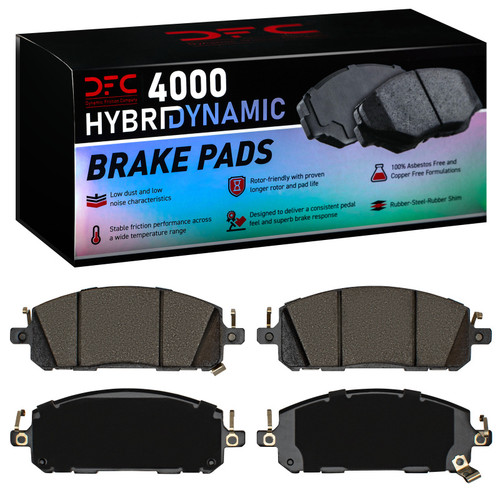 DFC 21-26 Nissan Canada) Front 4000 Hybridynamic Brake Pads - 4000-2413-00 Photo - Primary