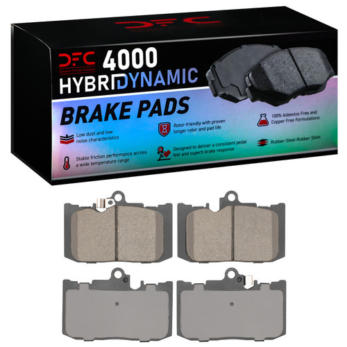 DFC 13-25 Lexus Rc350 Front 4000 Hybridynamic Brake Pads - 4000-2434-00 Photo - Primary