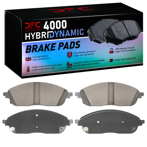 DFC 21-25 Jeep Grand Cherokee L Front 4000 Hybridynamic Brake Pads - 4000-2436-00 Photo - Primary
