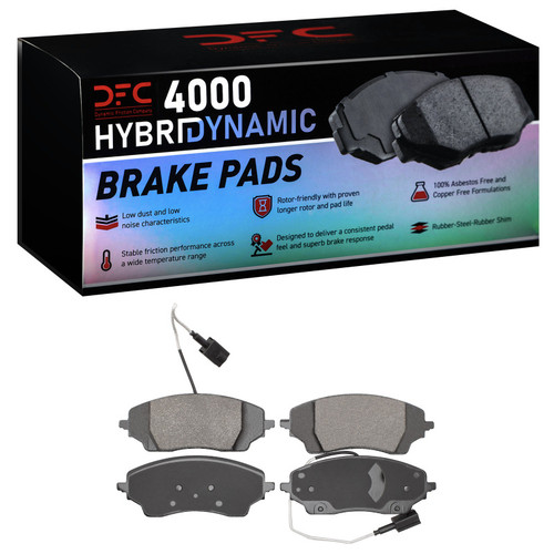 DFC 22-26 Ram Promaster EV Rear 4000 Hybridynamic Brake Pads - 4000-2467-00 Photo - Primary