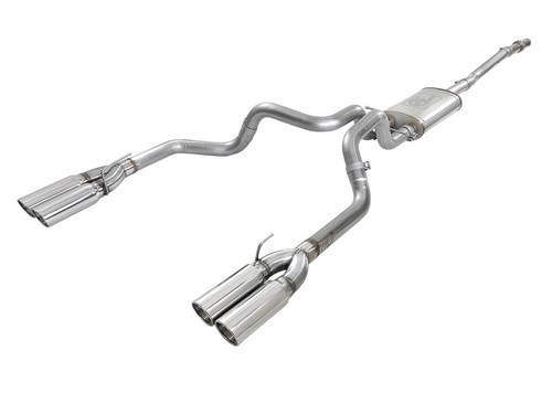 aFe Power Vulcan Catback Exhaust System - Polished Tips - 19-24 Silverado & Sierra 5.3L aFe Power Vulcan Catback Exhaust System - Polished Tips - 19-24 Silverado & Sierra 5.3L