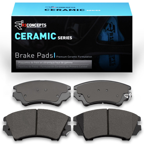 R1 10-17 Saab 9-5 Front Ceramic Brake Pads - 2310-1404-00 Photo - Primary