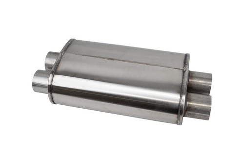 Corsa PRO-Series Tuned 304SS Muffler 3.0in Dual Inlet/Outlet - 22.25in OAL - CPX3030 Photo - Primary
