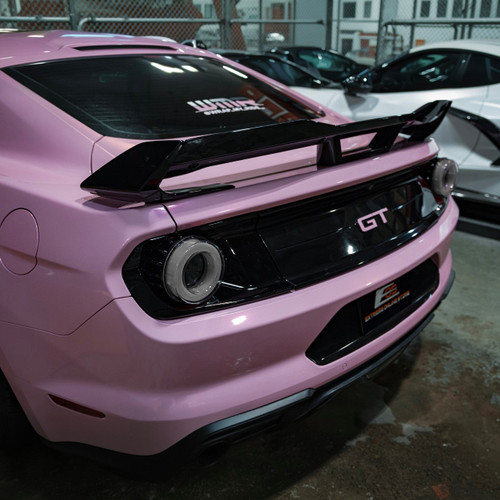 EOS Ferrari Style LED Tailights - Smoke Tinted - 2015-2023 Ford Mustang (TL-1467-SM)