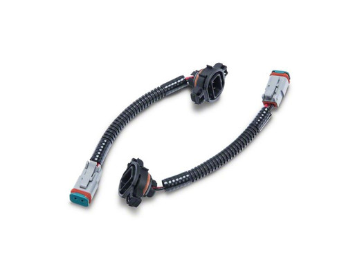 Raxiom 10-18 Jeep Wrangler JK Axial Series H16 to Deutsch Fog Light Wire Harness Adapter Set - J104820 Photo - Primary