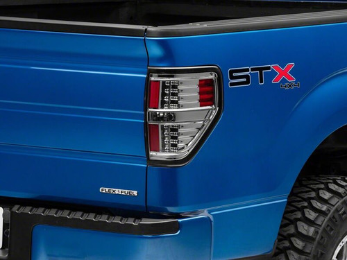 Raxiom 09-14 Ford F-150 Styleside LED Tail Lights- Black Housing- Smoked Lens - T542880 Photo - Primary